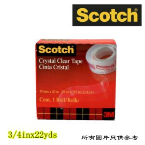 SCOTCH - 晶瑩膠紙 D-3M001920BPC