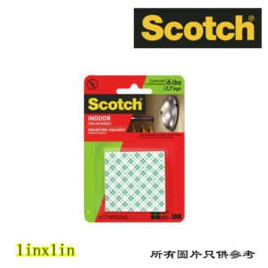 SCOTCH - 雙面方型海綿膠貼 D-3M111