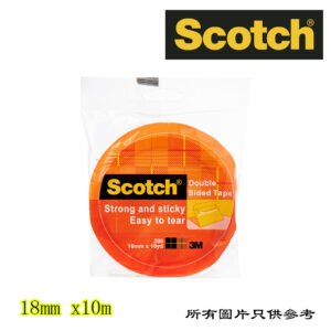 SCOTCH - 棉紙雙面膠紙 D-3M2001810