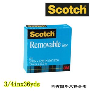 SCOTCH - 可再貼隱形膠紙 D-3M81119MM