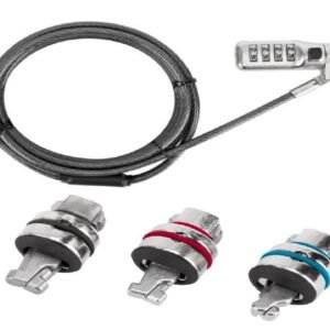 TARGUS - Defcon 三合一通用可重置NoteBook鎖 D-ASP86RGL