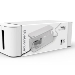 BLUELOUNGE - 電線管理收納箱 D-BLCB01WH