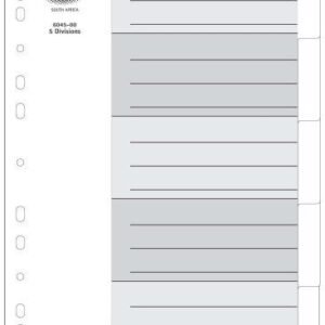 BANTEX - 顏色紙質索引分類 5級 D-BT604507