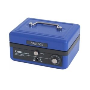 CARL - 雙層密碼鎖及鎖匙兩用錢箱 D-CLCB8100BOX