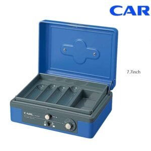 CARL - 雙層密碼鎖及鎖匙兩用錢箱 D-CLCB8200BOX