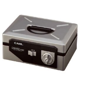 CARL - 雙層密碼鎖及鎖匙兩用錢箱 D-CLCB8300BOXGN