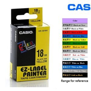 CASIO - 標籤帶 D-COIR18YW1