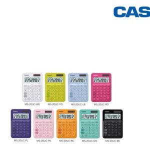 CASIO - 小型桌面計數機 D-COMS20UCPK