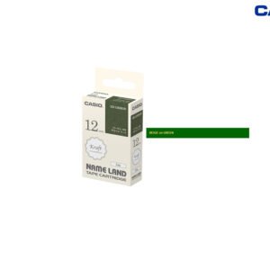 CASIO - 牛皮紙質標籤帶 D-COXR12KRGN