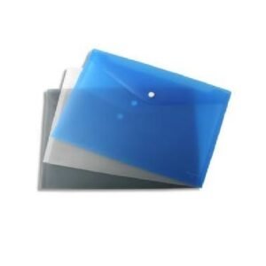 DATABANK - 鈕扣透明橫身膠公文袋 D-DB105HA4CL