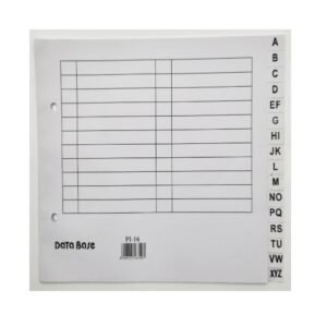 DATABASE - A5索引分類 A-Z D-DBPI16