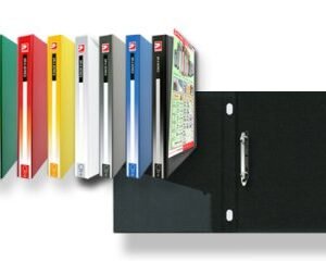 DATABANK - 面脊包膠活頁夾 D-DBSR547BK