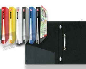 DATABANK - 面脊包膠活頁夾 D-DBSR647GY