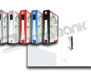 DATABANK - 面脊包膠活頁夾 D-DBSR847BK