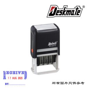 DESKMATE - 雙色回墨日期印 D-DMRP2441L2