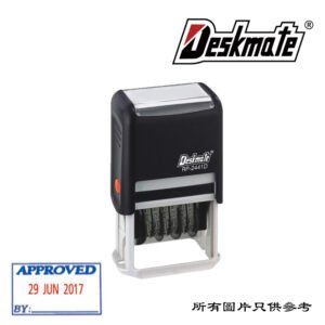 DESKMATE - 雙色回墨日期印 D-DMRP2441L4