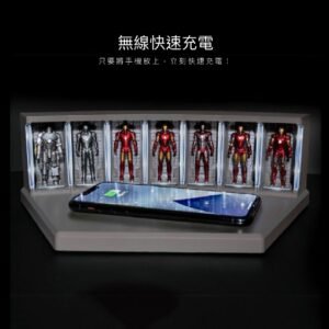 DISNEY - 迪士尼 Marvel-Iron Man 格納庫1:35 無線充電座 D-DNIRONMANWCHARGER