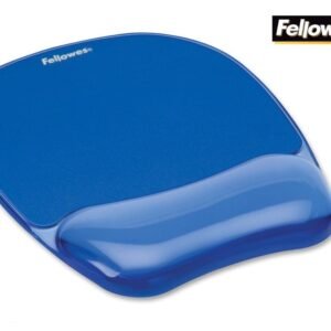FELLOWES - 水晶啫喱滑鼠墊連手腕墊 D-FLFW91141