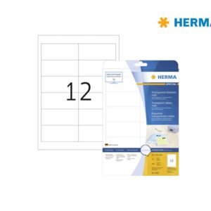 HERMA - 透明磨沙標籤 D-HM4682