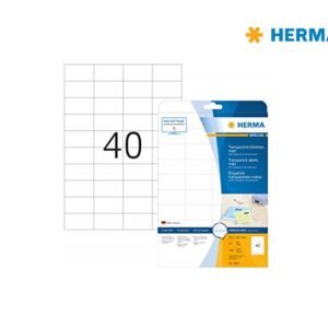 HERMA - 透明磨沙標籤 D-HM4684