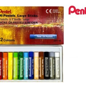 PENTEL - 特大紙盒粉蠟筆 D-PTGHT12