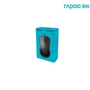 RAPOO - 靜音有線滑鼠 D-RPN1600WH