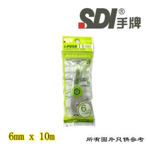 SDI - i-PUSH輕鬆按修正帶替芯 D-SDICT316R