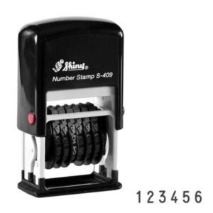 SHINY - 數字回墨印 D-SHS409