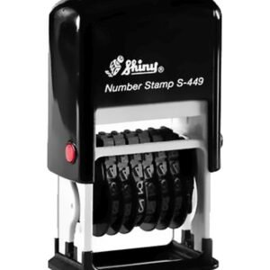 SHINY - 數字回墨印 D-SHS449