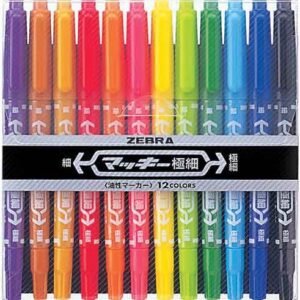 ZEBRA - 小嘜奇兩頭箱頭筆 D-ZBEXMX12012