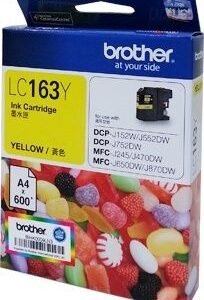 BROTHER - 墨盒 INK-LC163Y-BRO